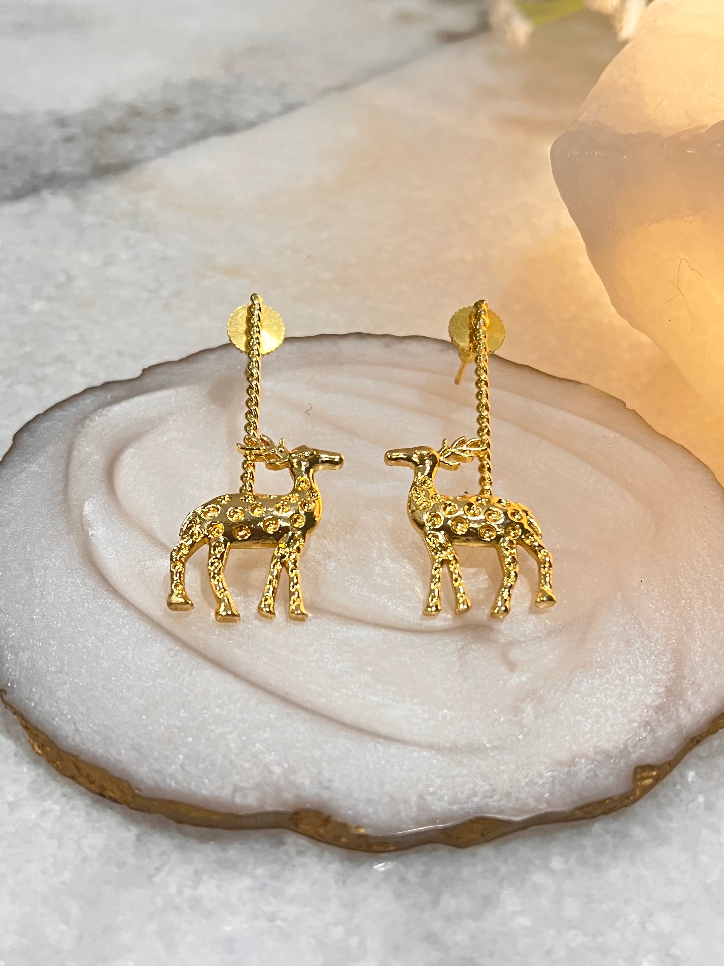 Christmas Reindeer Earrings