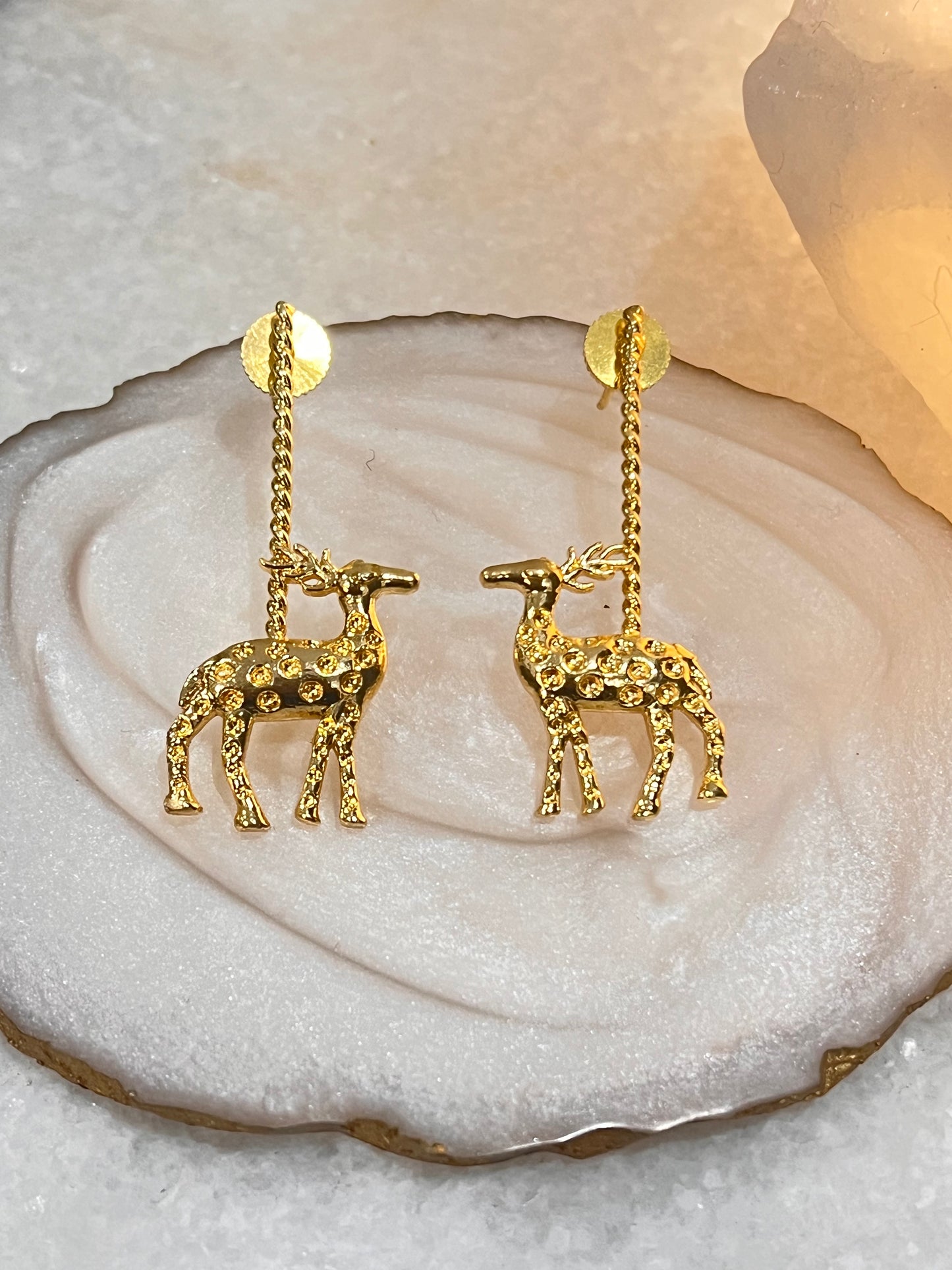 Christmas Reindeer Earrings