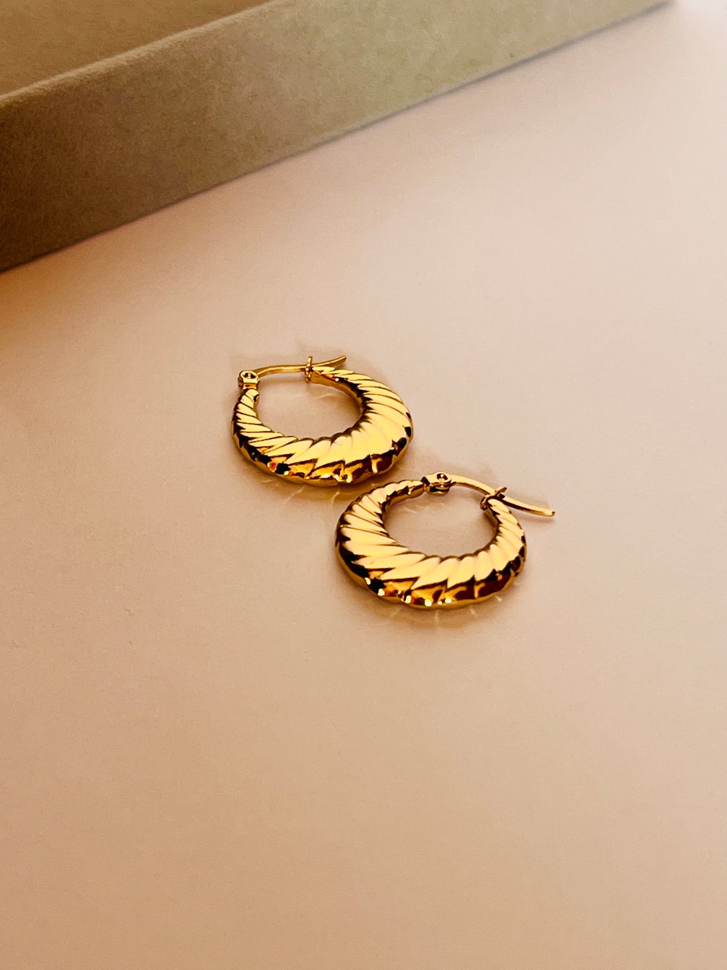 Halo Luxe Hoop Earrings