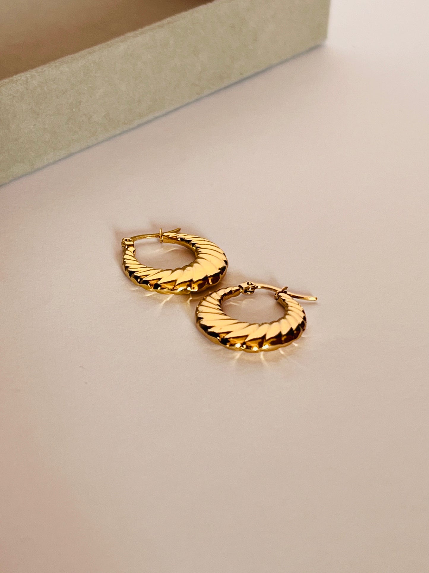 Halo Luxe Hoop Earrings