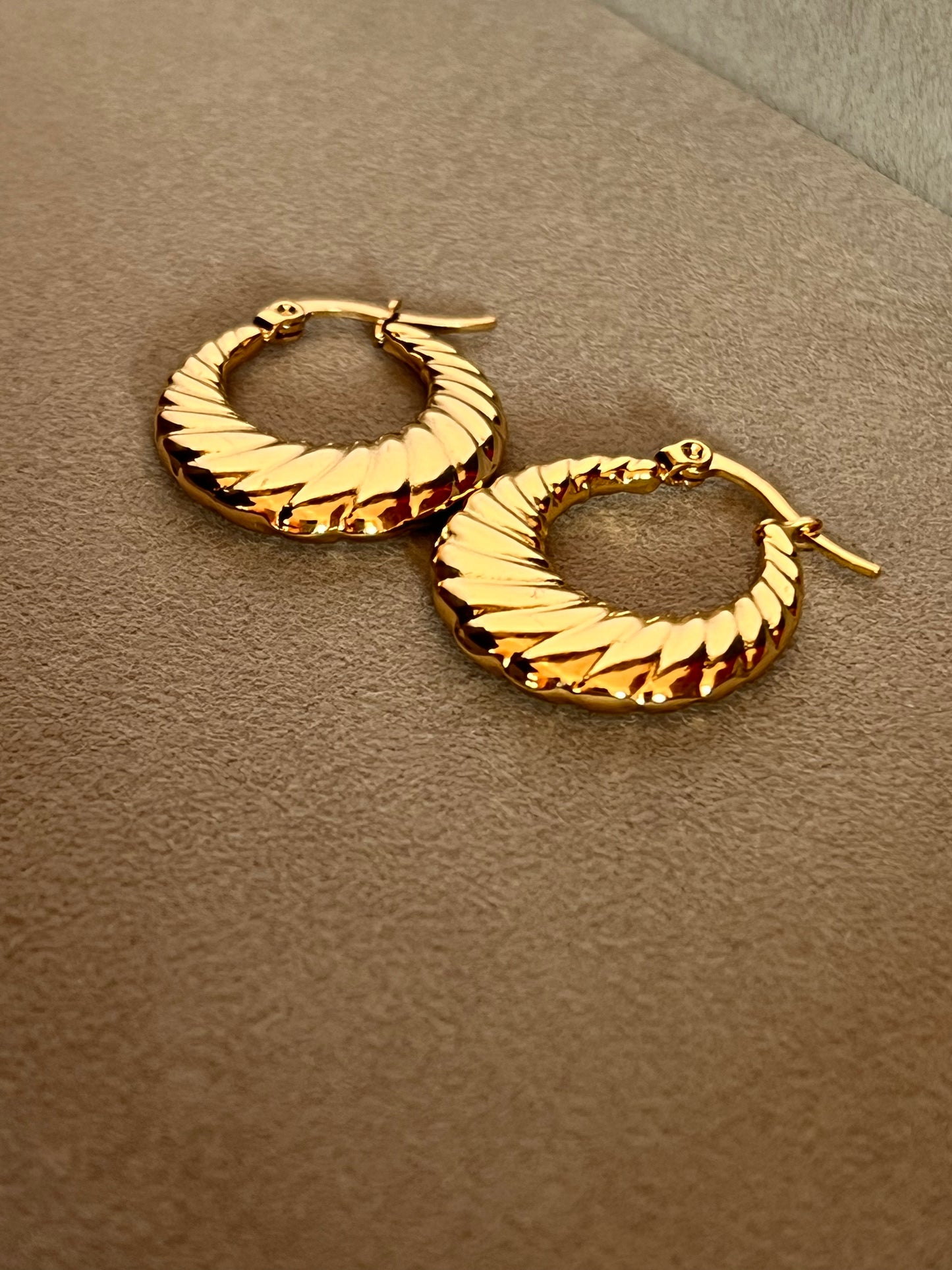 Halo Luxe Hoop Earrings