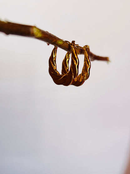 Serenity Hoop Earrings