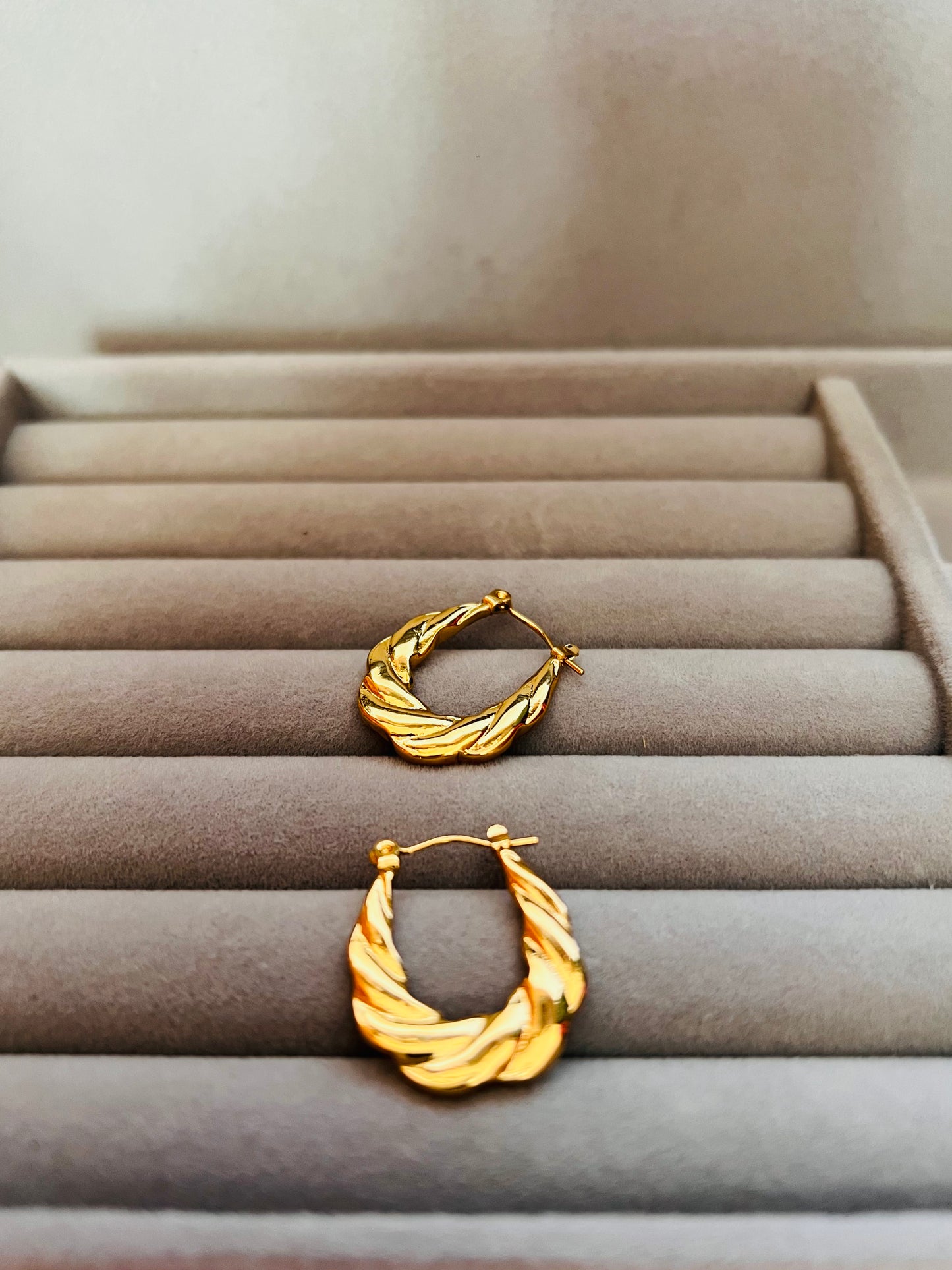 Serenity Hoop Earrings