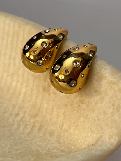 Pure Halo Studded Earrings