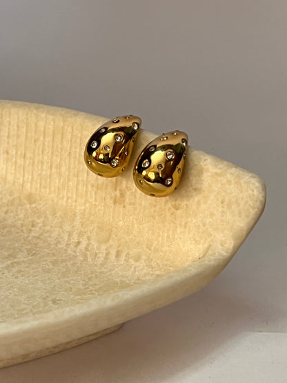 Pure Halo Studded Earrings