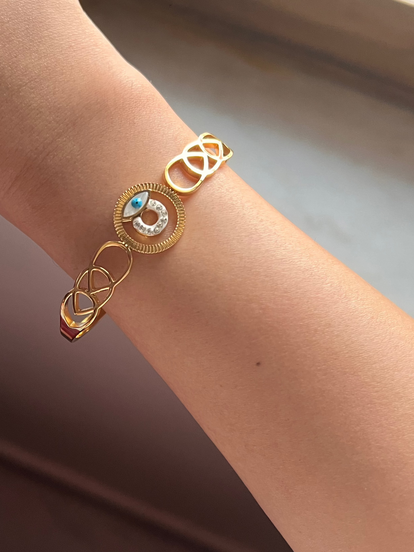 Enchanted Gaze Evil Eye Bracelet