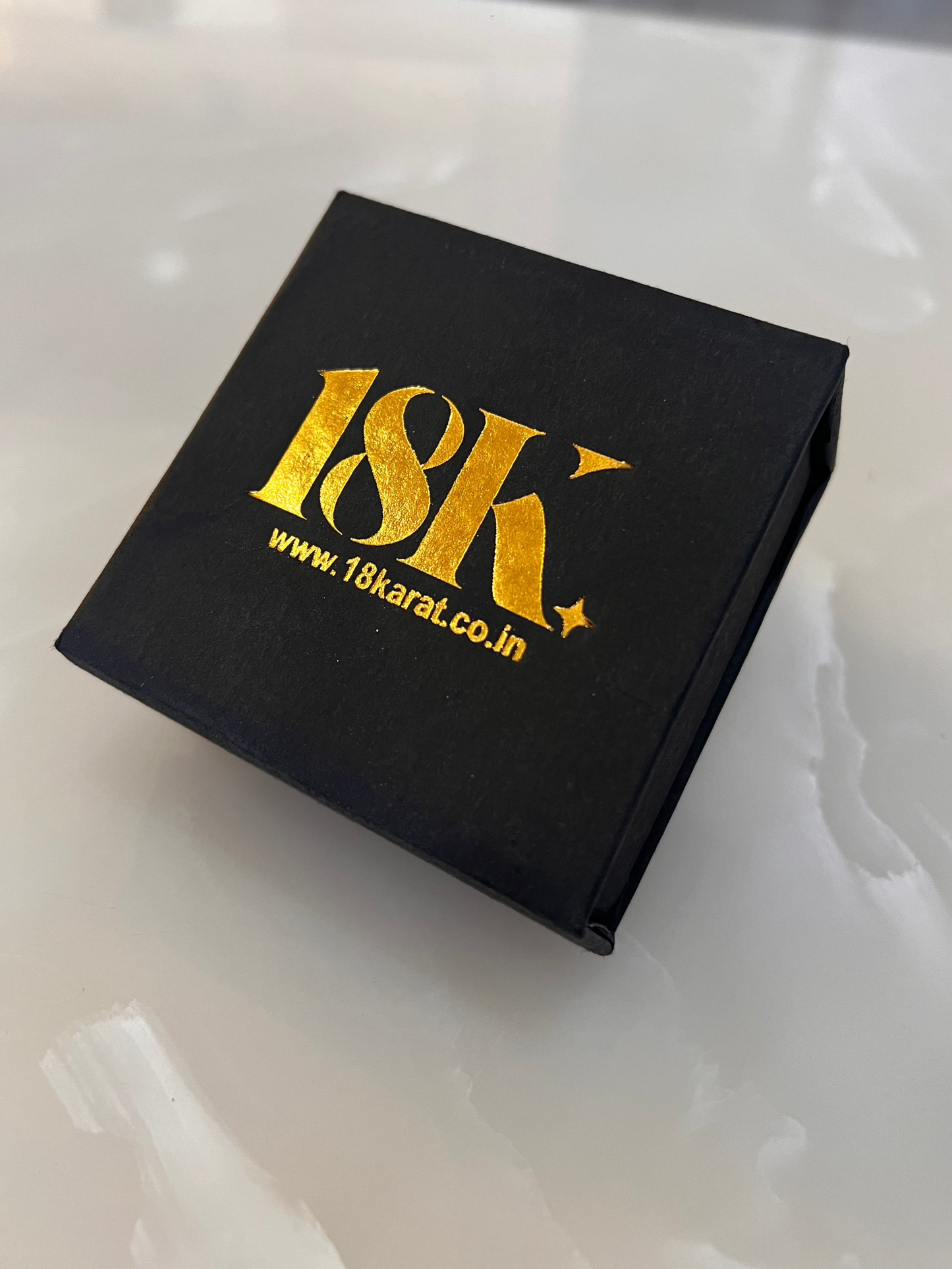 Branded Magnet Jewellery Box (Black)
