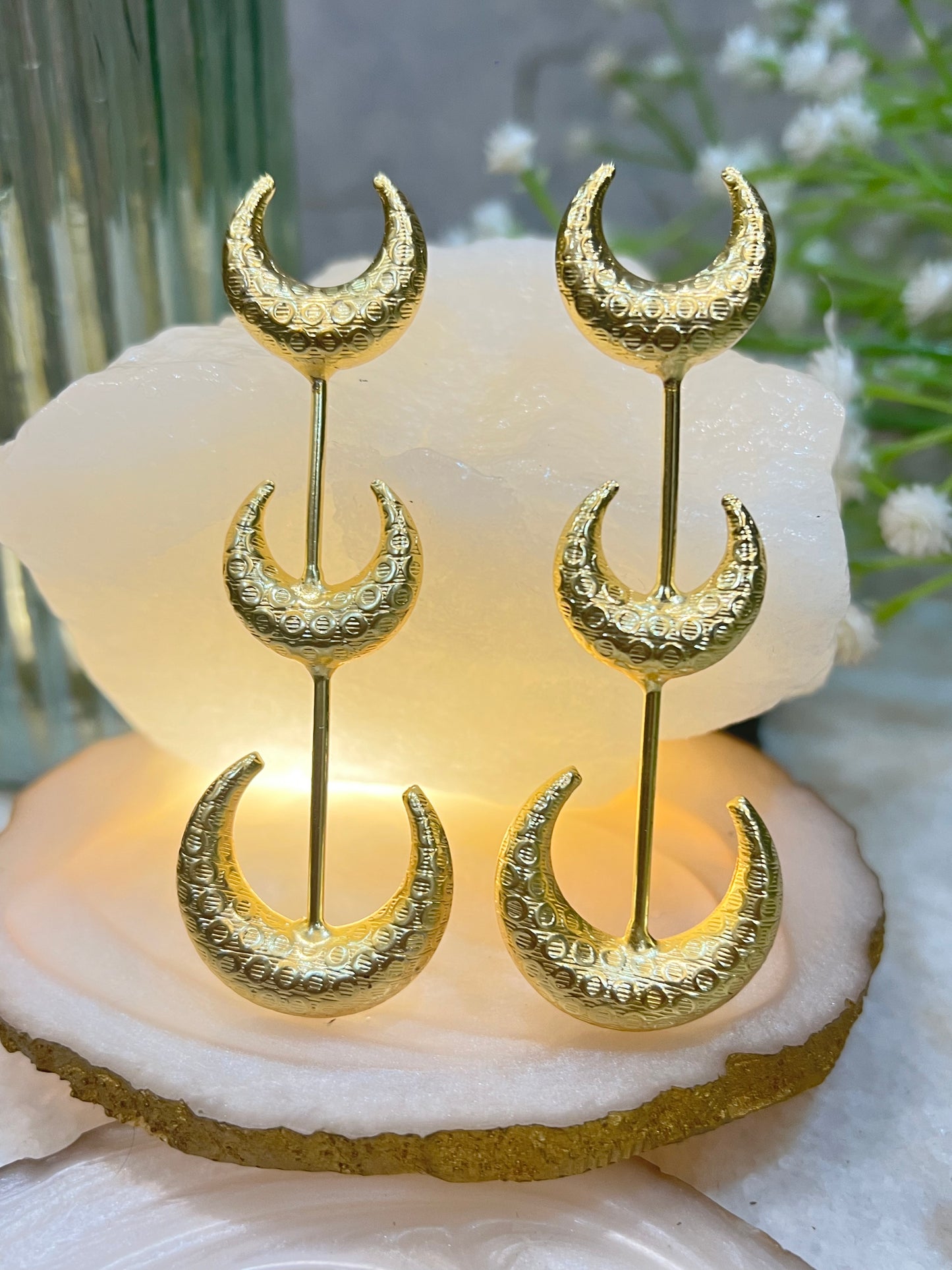 Crescent Moon Earrings