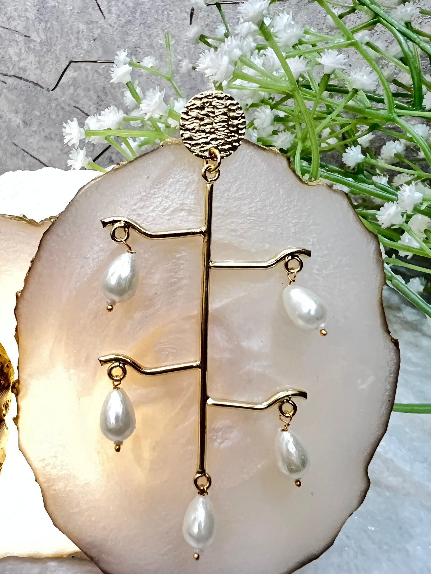 Pearl Drop Earrings