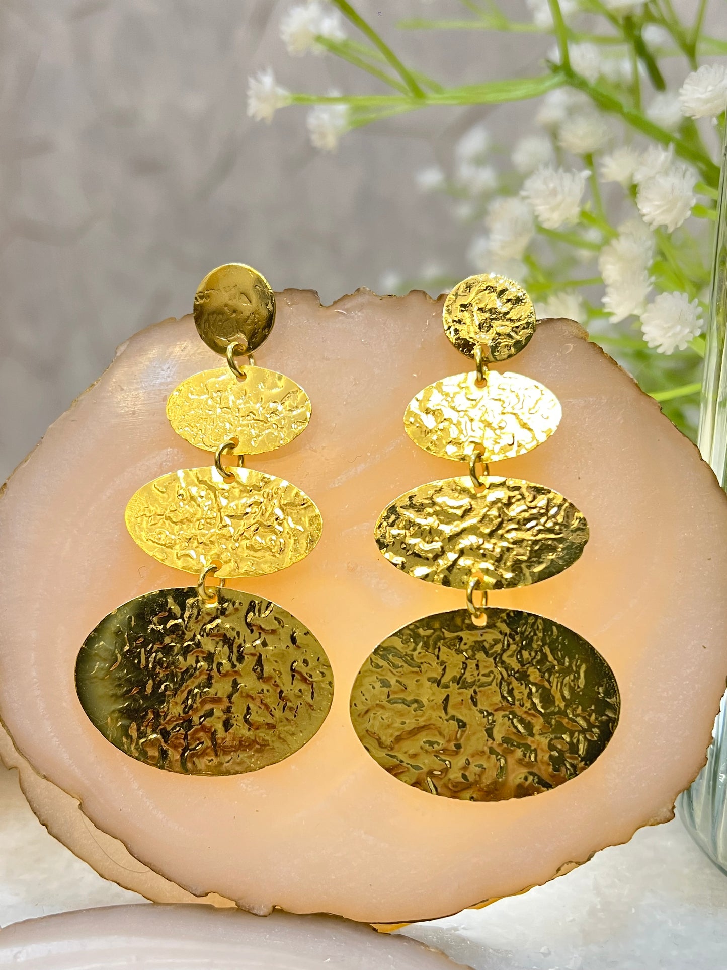 Golden Bloom Earrings