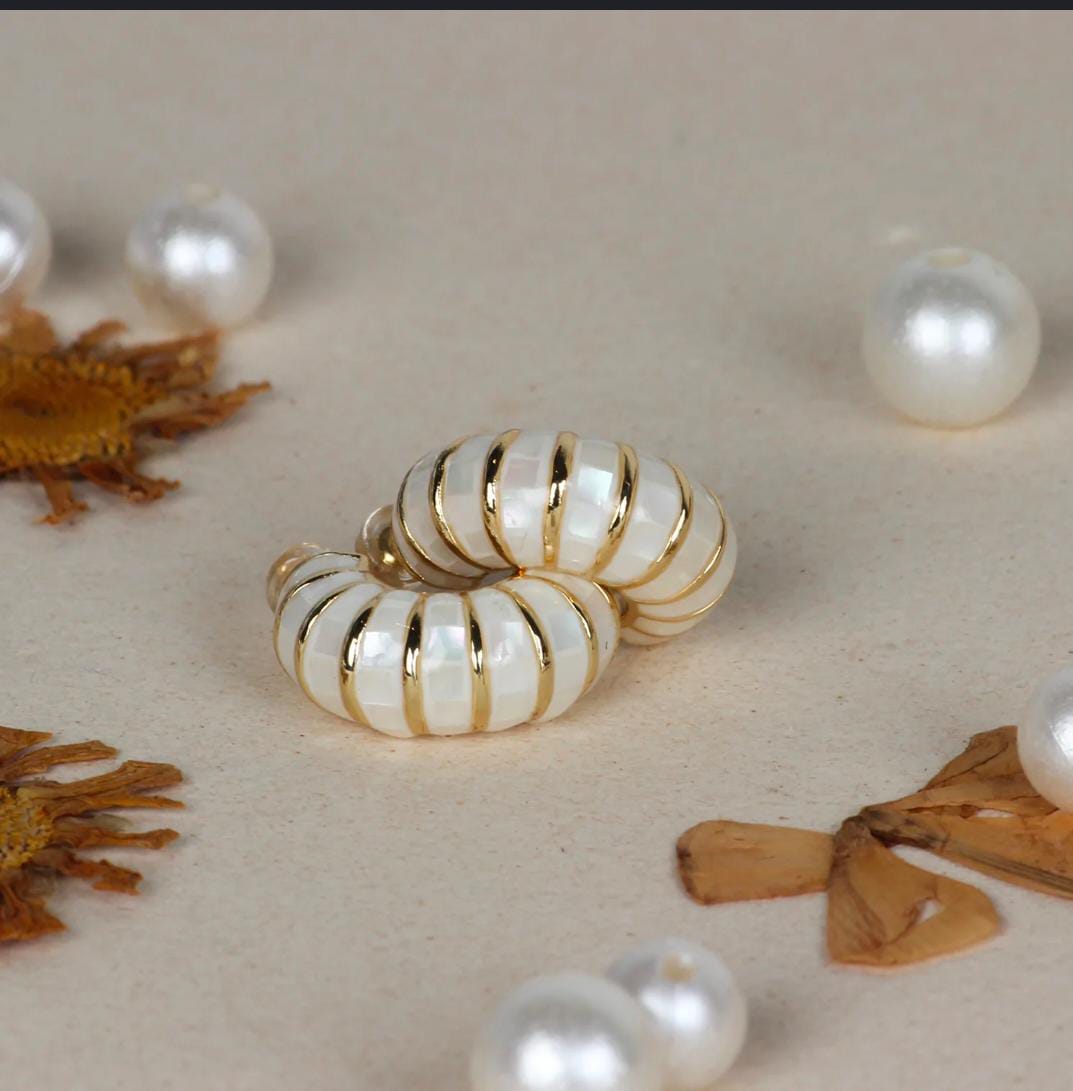 Amy Hoops Earrings
