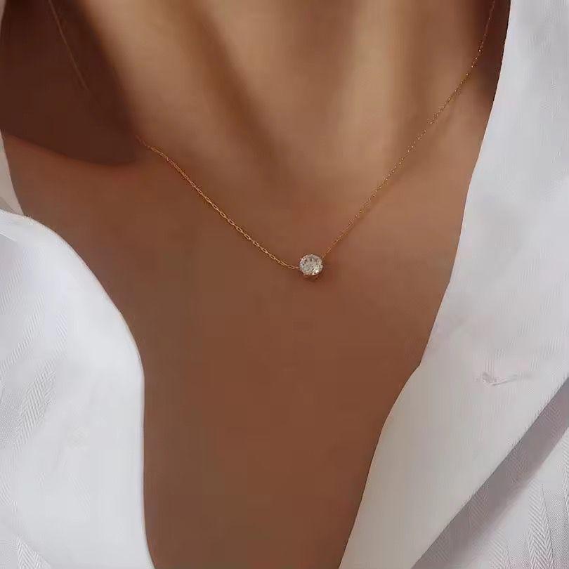 Solitaire Necklace